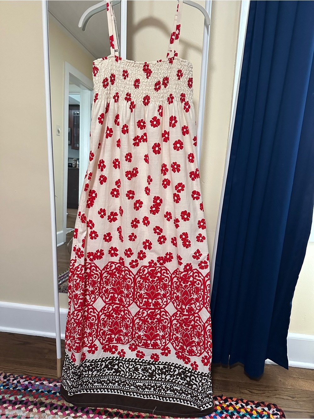 Roxy Smocked Maxi Dress